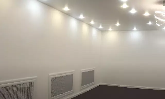 Натяжные стены белые — Тобольск, микрорайон 7а, 7Б, фото 2