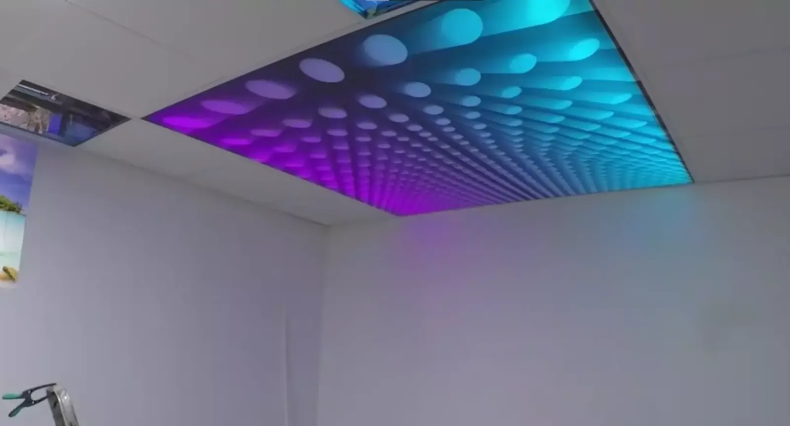 3D натяжной потолок для офиса — Тобольск, 15-й микрорайон, 21, фото 3
