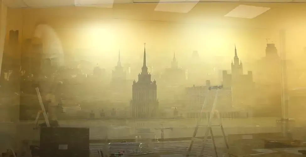 Натяжные стены с фотопечатью — Тобольск, 6-й микрорайон, 38, фото 1